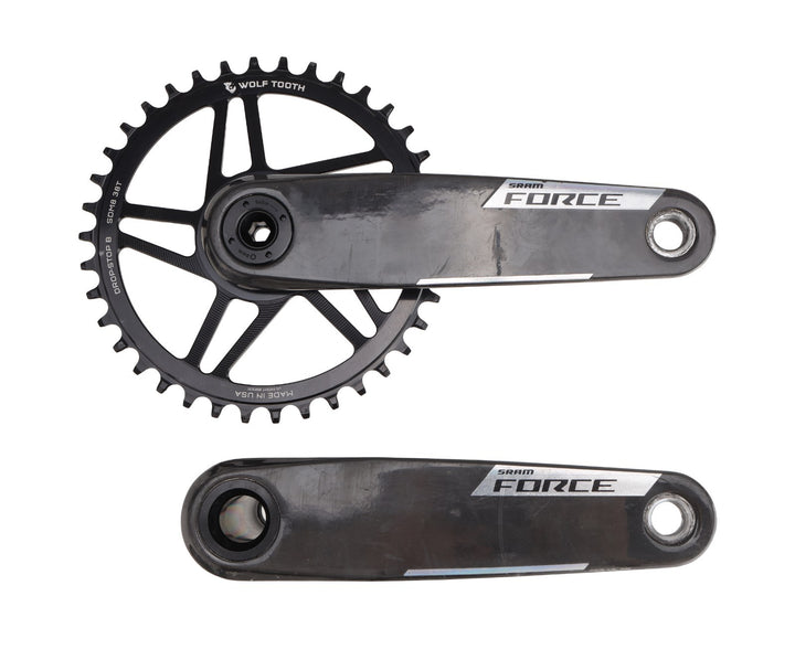 SRAM Force XPLR E1 1 x 12/13 Spd Carbon Crankset 170mm DUB Wide w/Wolf Tooth 38T