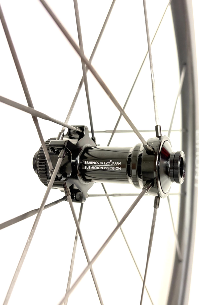 HUNT 54 Aerodynamicist UD Carbon Spoke Disc Tubeless FRONT Road Wheel 700c EZO