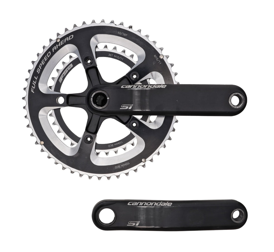 Cannondale Hollowgram Si Alloy Road Bike Crankset 172.5mm FSA 52/36T BB30 MTB CX