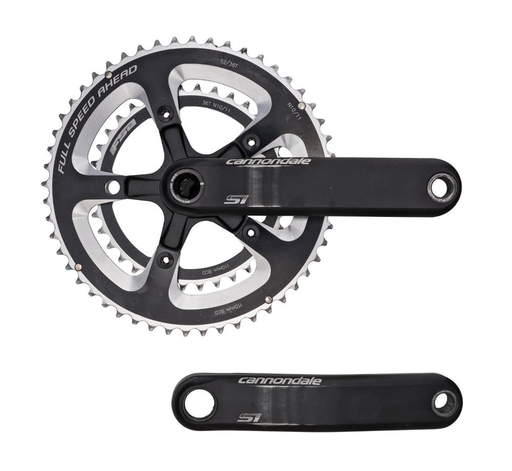 Cannondale Hollowgram Si Alloy Road Bike Crankset 172.5mm FSA 52/36T BB30 MTB CX