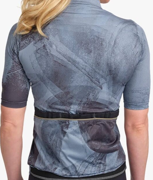 Shimano Womens Evolve CORSA SS Jersey Medium Anthracite Gray Cycling Road Gravel