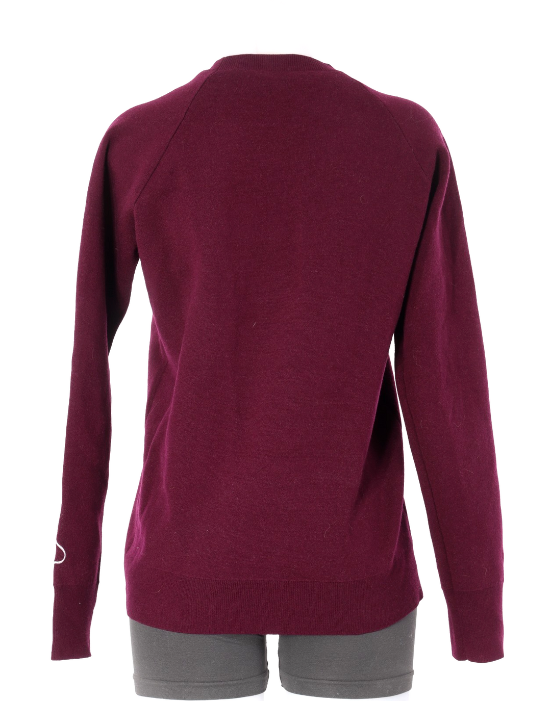 AspenX Silver Queen Merino Wool Sweater Men MEDIUM Maroon Lifestyle Fall Winter