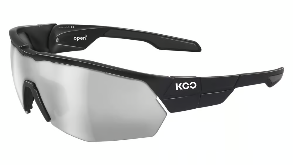 KOO Open Cube Cycling Sunglasses COLORS MEDIUM Zeiss Lens Clear Triathlon