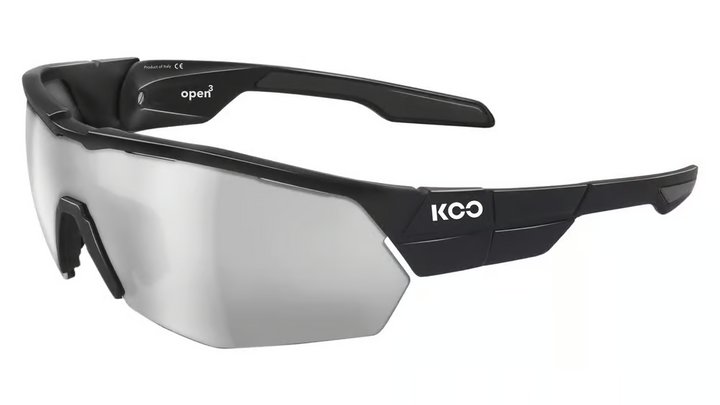 KOO Open Cube Cycling Sunglasses COLORS MEDIUM Zeiss Lens Clear Triathlon