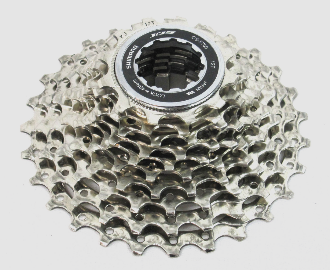 Shimano 105 CS-5700 10 Speed Road Bike Cassette 12-25T HG Steel Cogs Trainer