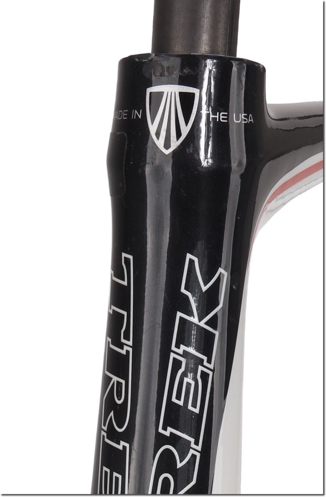 Trek Madone 6.9 OCLV Red Carbon Road Bike Frameset XL 60cm WHITE Rim QR USA 2008