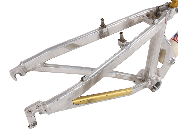 Trek Y22 OCLV Carbon Mtn Bike Frameset 26" LG 19.5" CREAM V-Brake 1997 FOR PARTS