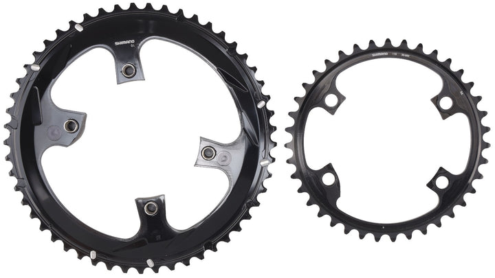 Shimano Dura-Ace FC-R9100 2 x 11 Speed Road Bike Chainring Set 53/39T 4-Bolt 110