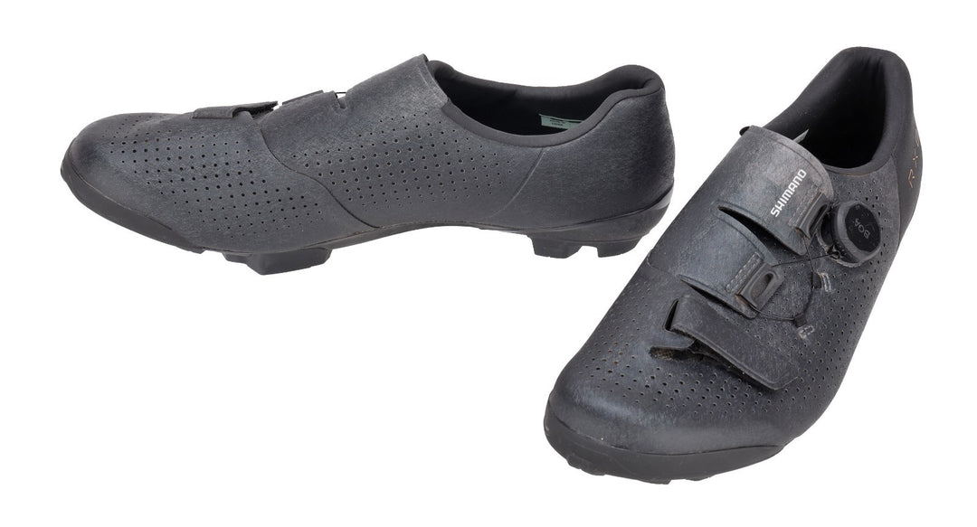 Shimano RX801 Carbon Gravel Bike Shoes EU 45 US Men 10.5 2-Bolt SPD BOA WIDE