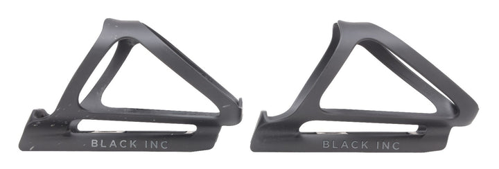 BLACK Inc Water Bottle Cages 1 PAIR Matte BLACK/GREY Road Triathlon Gravel Bike