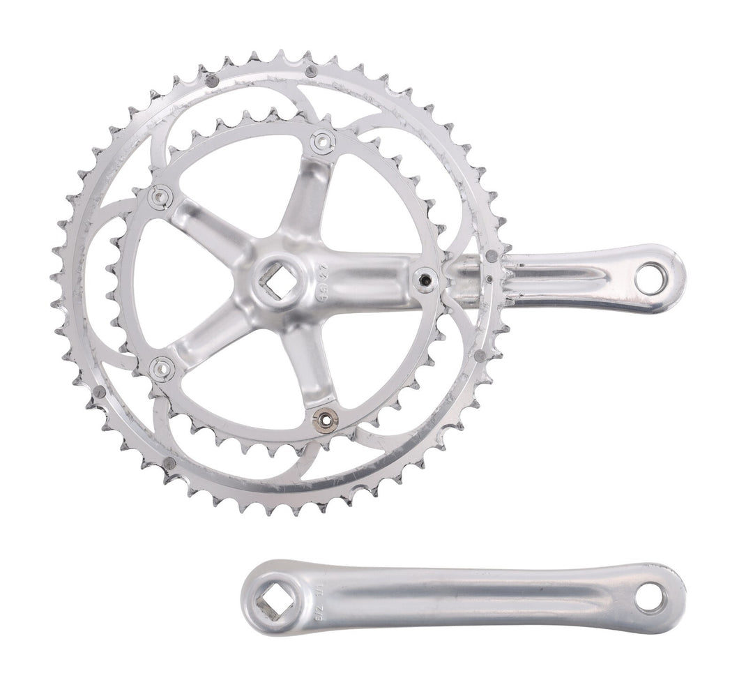 Campagnolo Record 2 x 10 Spd Road Bike Crankset & BB 172.5mm 53/39T Square Taper