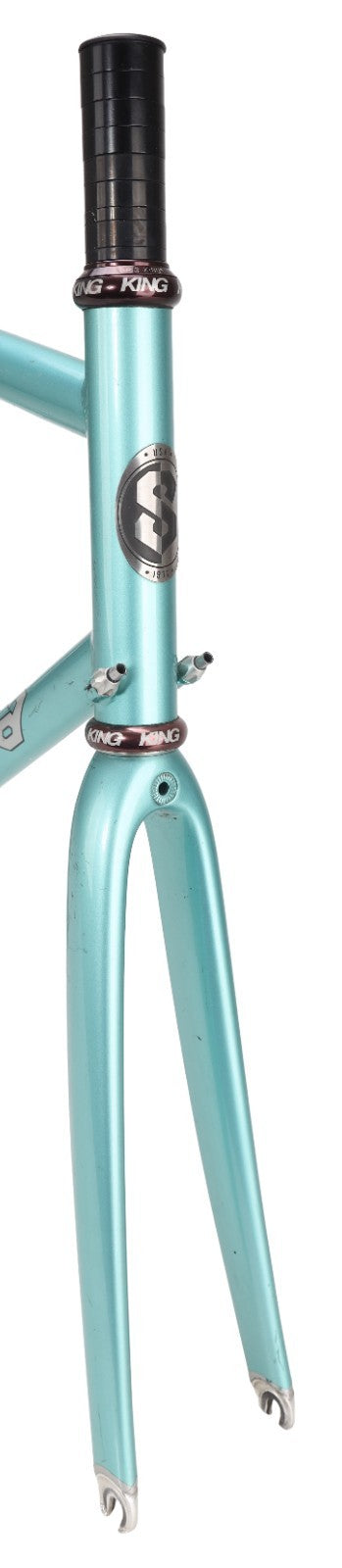 Serotta Colorado Ti CTi Road Bike Frameset XS 50cm 650c TEAL Rim QR USA Made