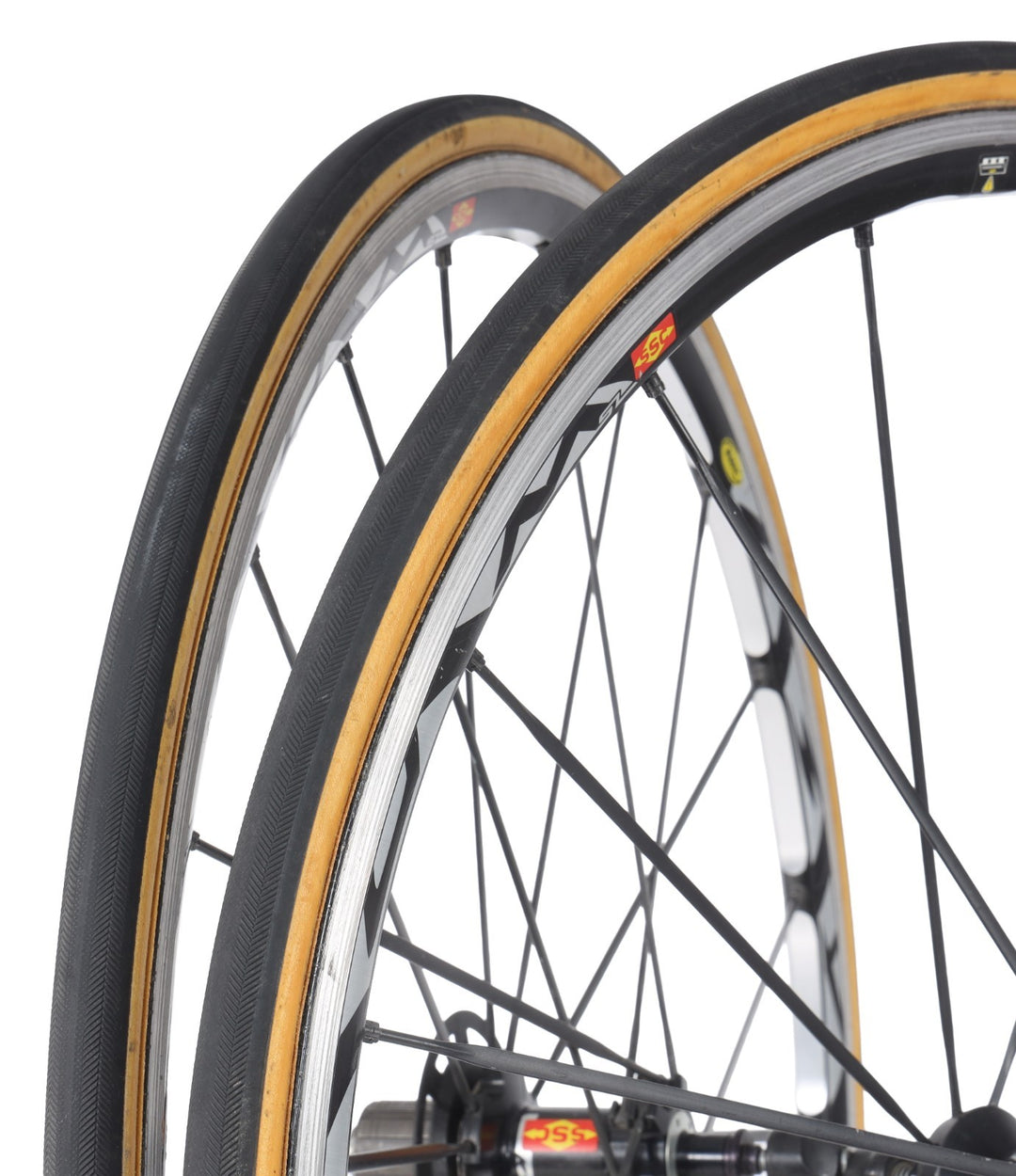 Mavic Ksyrium SL SSC Alloy Tubular Road Bike Wheelset 700c Shimano 11 Spd QR Rim