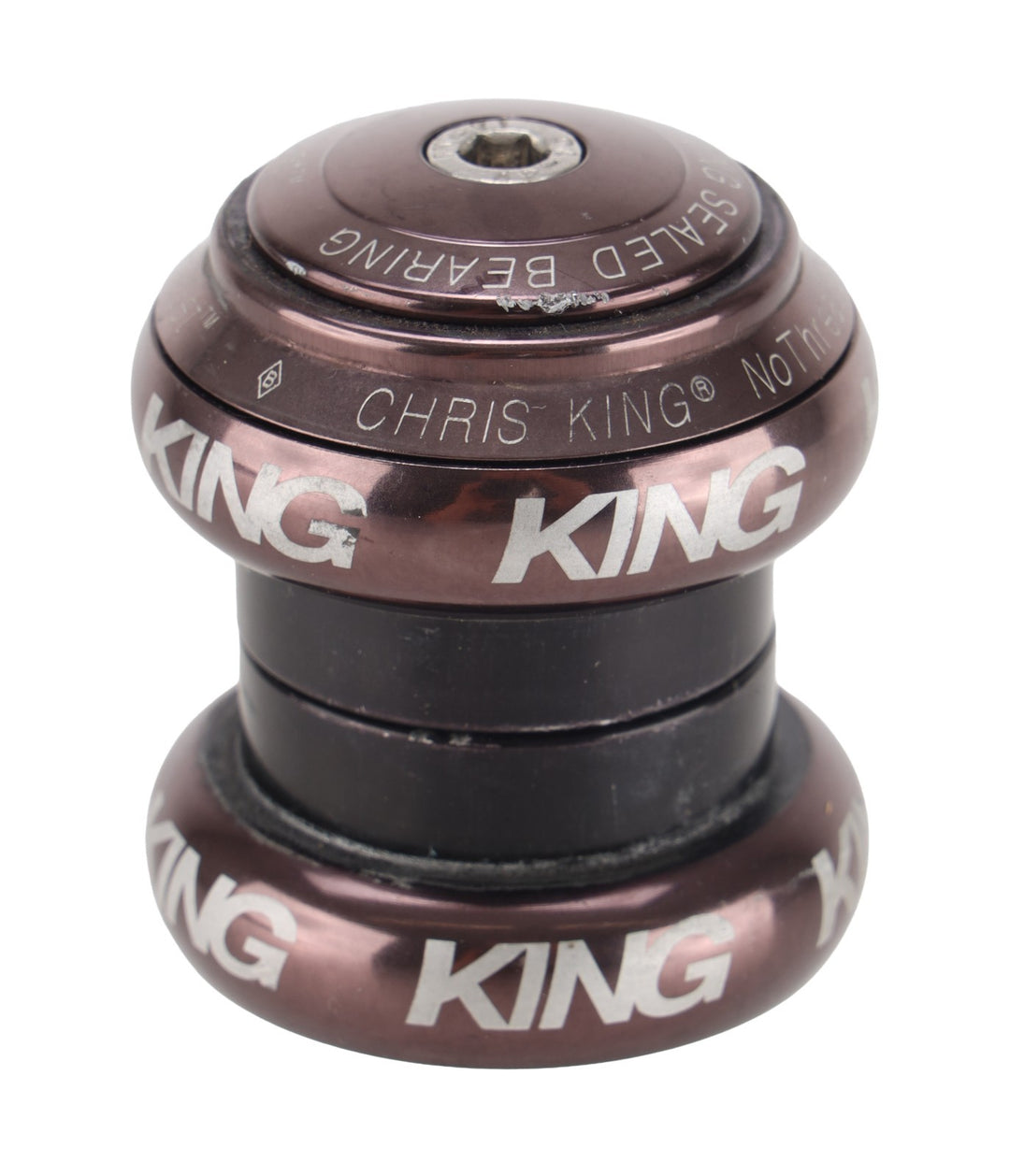 Chris King NoThreadSet External Cup Headset 1 1/8" 34mm BLACK Mtn Bike Road