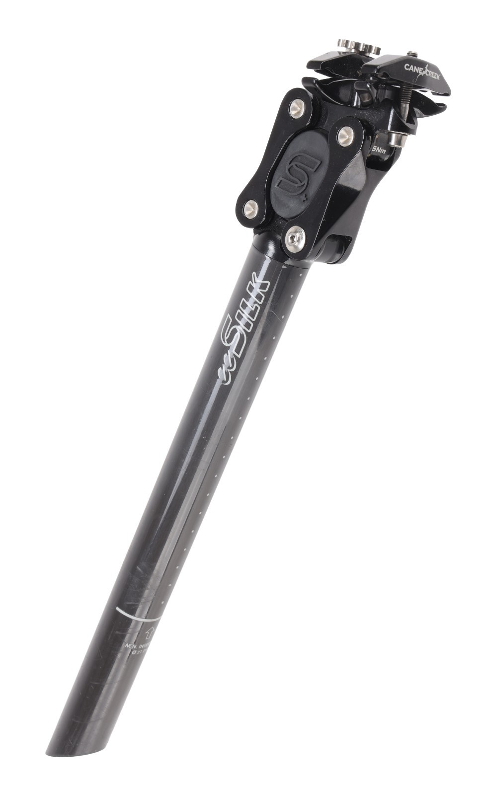 Cane Creek eeSilk Carbon Gravel Bike Suspension Seatpost 27.2 x 350mm 7 x 7mm