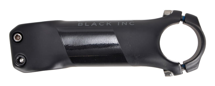 Black Inc Carbon Road Bike Stem 31.8 x 110mm 6º Black Gravel Titanium Hardware