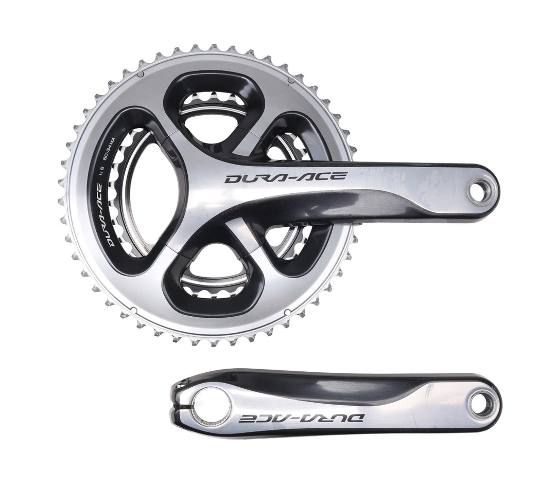 Shimano Dura-Ace 2 x 11 Speed Road Bike Crankset 175mm 50/34T