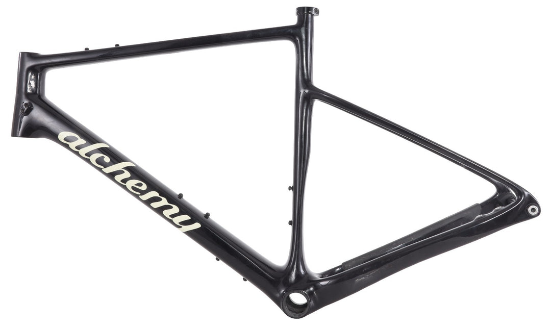 Alchemy LYCOS Carbon Gravel Bike Frameset UDH Large Midnight Prism USA Made 2024