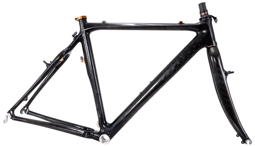 Unbranded Carbon Cyclocross Bike Frameset 54cm Cantilever QR 700c 3K CX Gravel