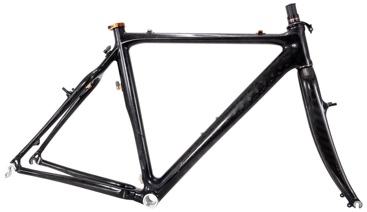 Unbranded Carbon Cyclocross Bike Frameset 54cm Cantilever QR 700c 3K CX Gravel