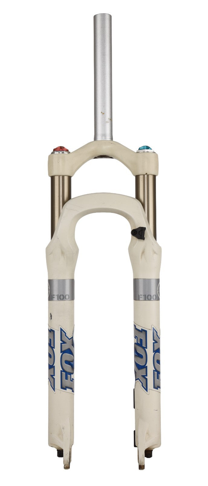 Fox Factory F100 R 32 Disc Mountain Bike Fork 26" 100mm Rebound White QR MTB XC