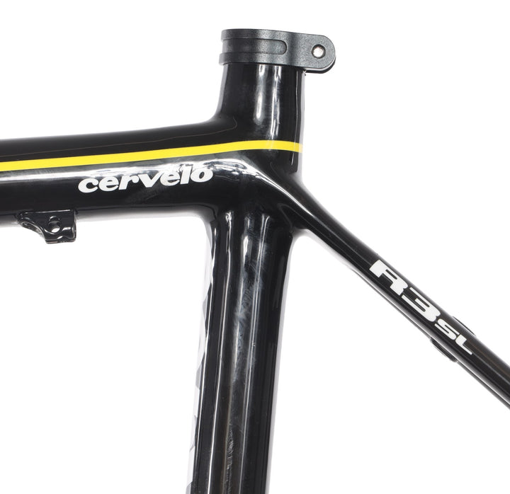 Cervelo R3 SL Carbon Road Bike Frameset 51cm Ltd Edit TdF BLK/YELLOW Rim QR 2009