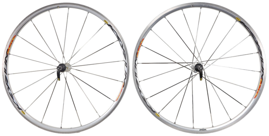 Mavic Ksyrium Elite Alloy Road Bike Clincher Wheelset 11 Spd Shimano 700c Rim QR