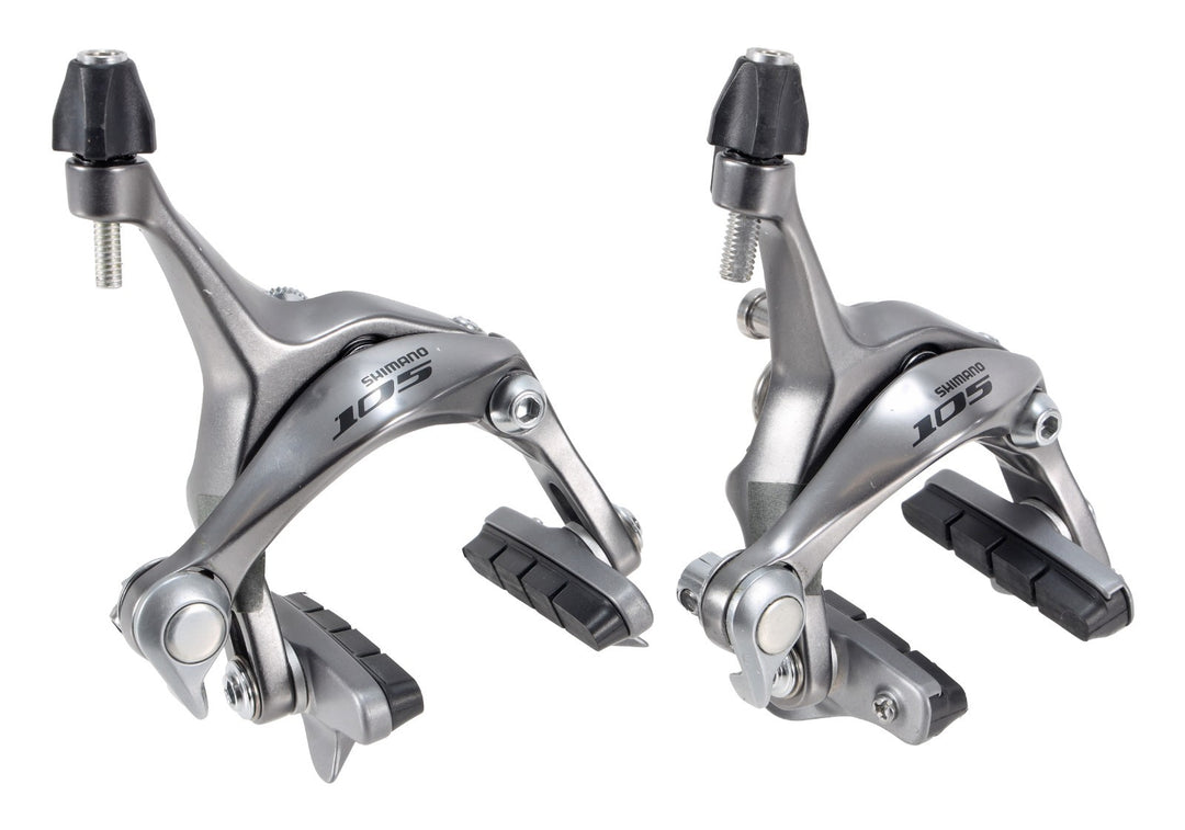 Shimano 105 BR-5700 Road Bike Rim Brake Caliper SET F/R Gray Dual Pivot Alloy