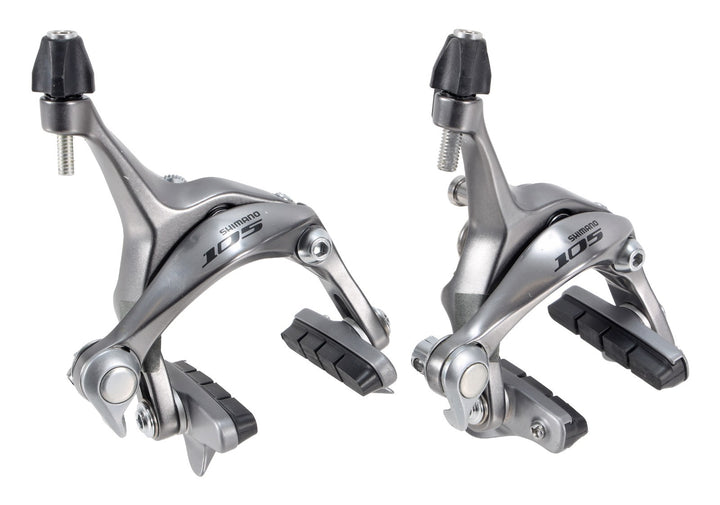 Shimano 105 BR-5700 Road Bike Rim Brake Caliper SET F/R Gray Dual Pivot Alloy