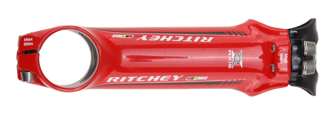 Ritchey WCS 4 Axis Alloy Road Bike Stem 31.8 x 110mm 6º 6/84 RED 4-Bolt Gravel