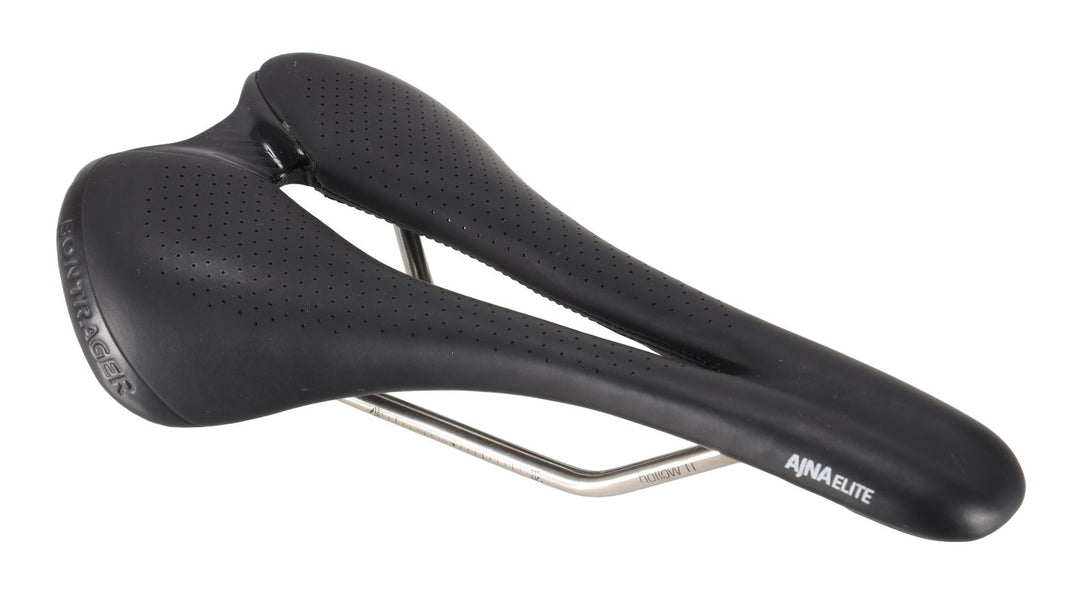 Bontrager AJNA Elite Women Road Bike Saddle 154mm 7 x 7mm Ti Rail BLACK Gravel