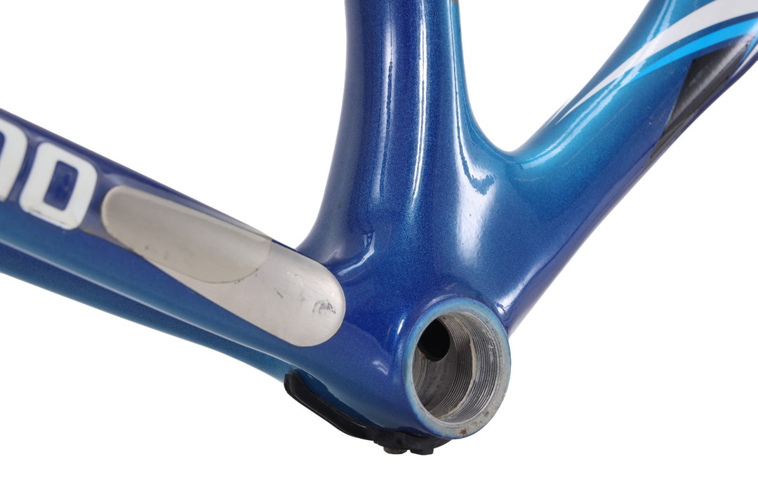 Trek Madone 5.2 OCLV 120 Carbon Road Bike Frameset XS 52cm Blue Rim QR USA 2006