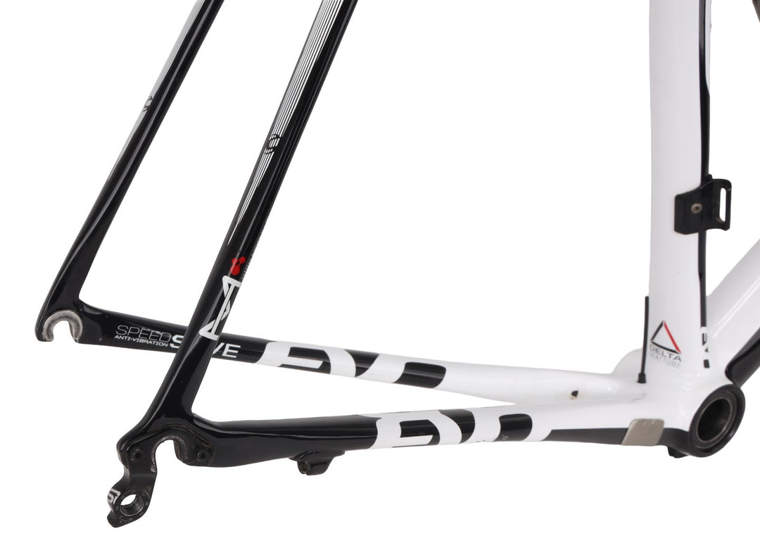 Cannondale SuperSix EVO Hi-MOD Carbon Road Frameset 63cm WHITE 700c Rim QR 2014