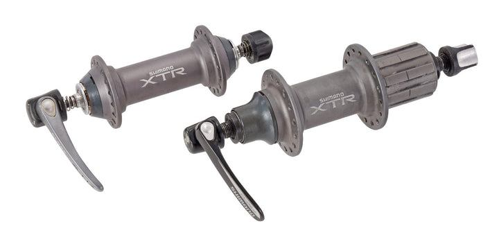 Shimano XTR FH/HB-M950 Hyperglide 9s Mtn Bike Hub SET 100/135mm 32H QR Vintage