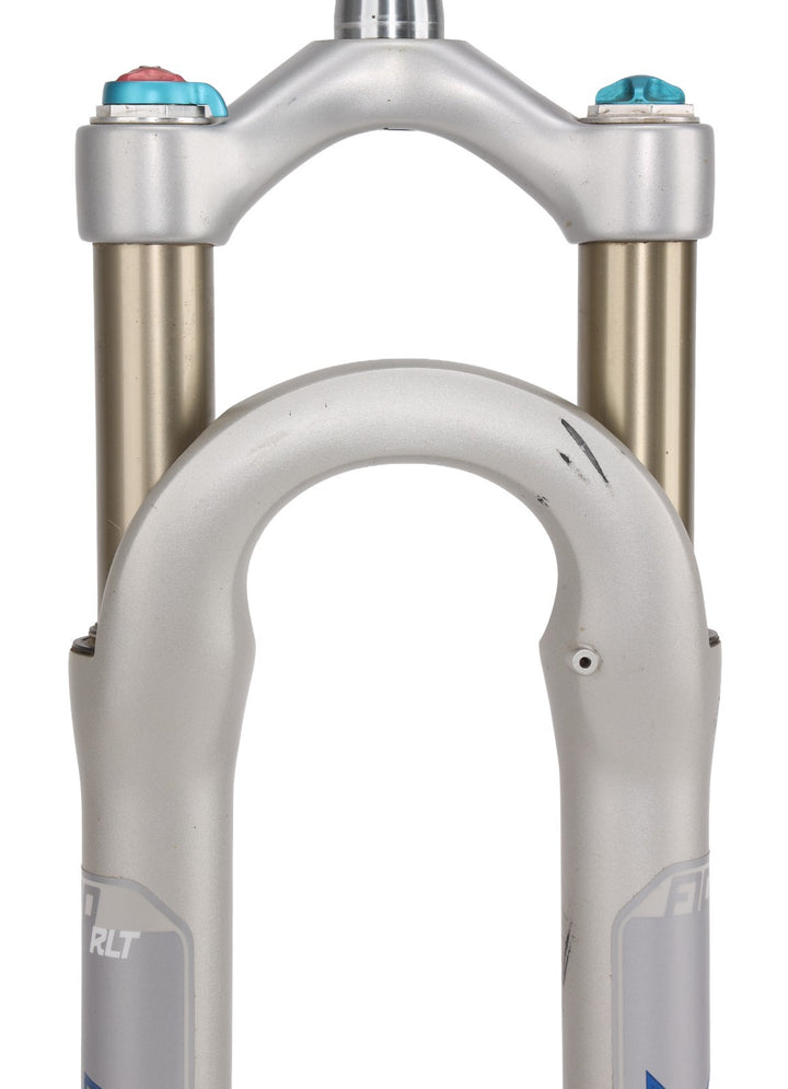 Fox Factory F100 RLT 32 Disc Mountain Bike Fork 26" 100mm w/ Lockout SILVER QR