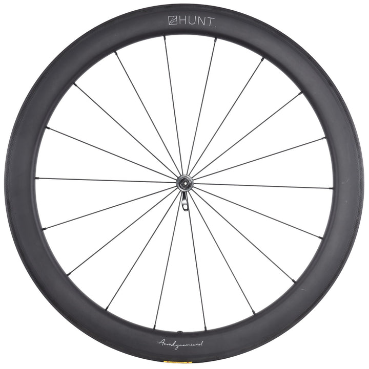 HUNT 54 Aerodynamicist Carbon Tubeless Road FRONT Wheel 700c QR Rim CeramicSpeed