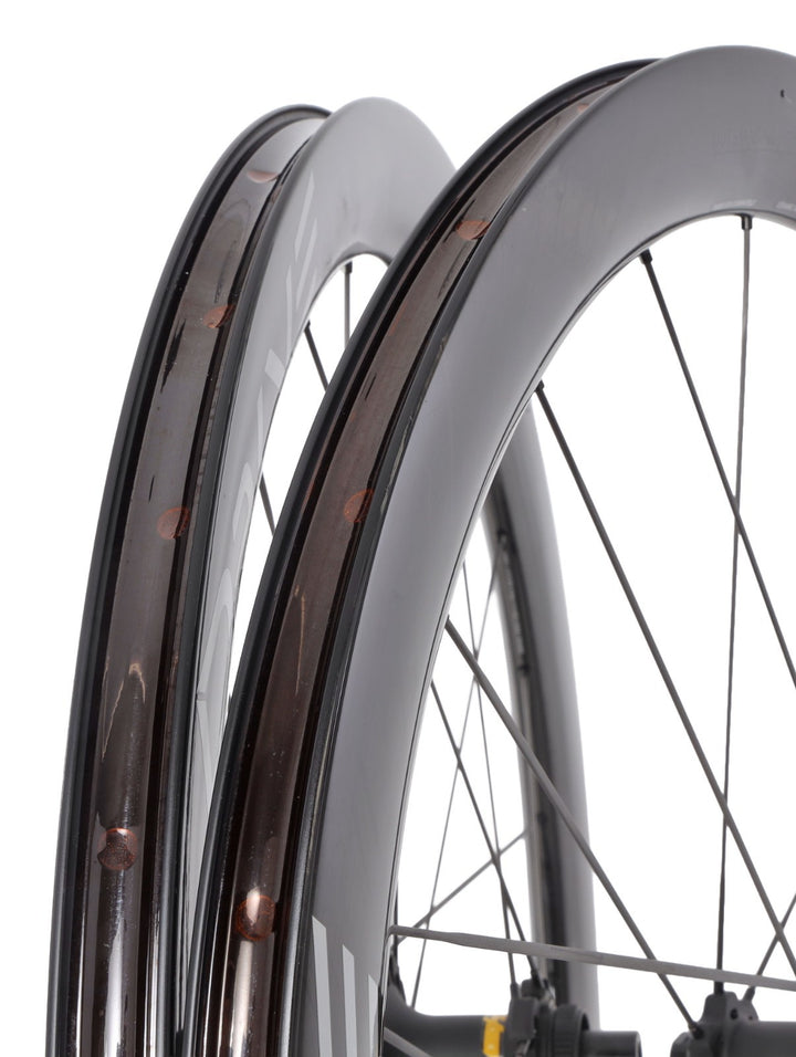 Elitewheels Drive 50D Carbon Spoke Disc Tubeless Road Wheelset 12/13 Spd Ceramic