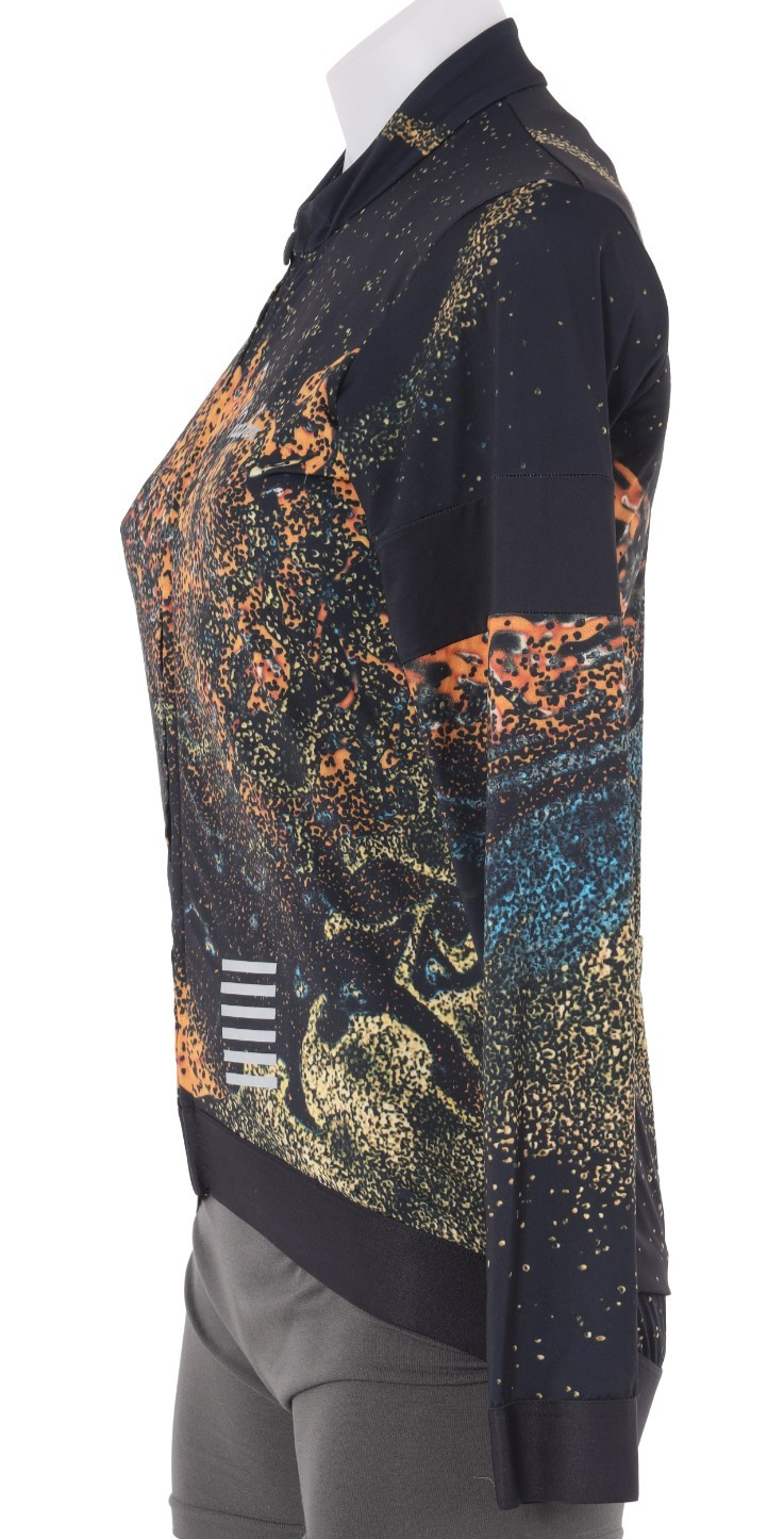 Rapha Lachlan Pro Team Long Sleeve Training Jersey Women MEDIUM Multicolor Bike