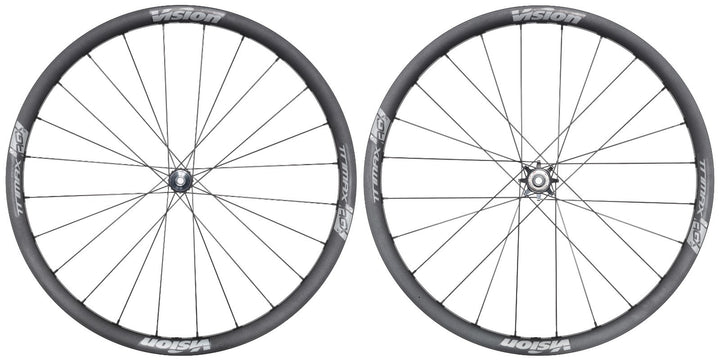 Vision TriMax AGX i23 Alloy Disc Tubeless Gravel Wheelset CL SRAM XDR 12 Sp 700c