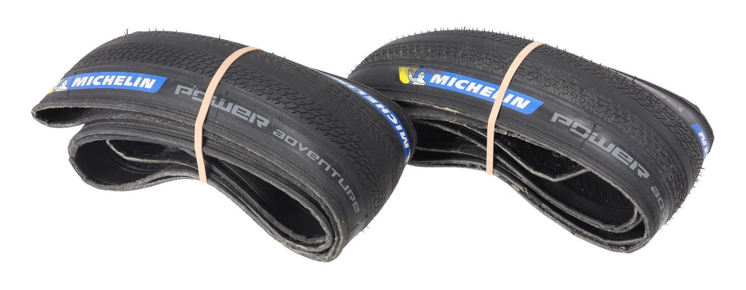 Michelin Power Adventure Gravel Bike Tires 700 x 42c 1 PAIR BLACK Cross Race CX