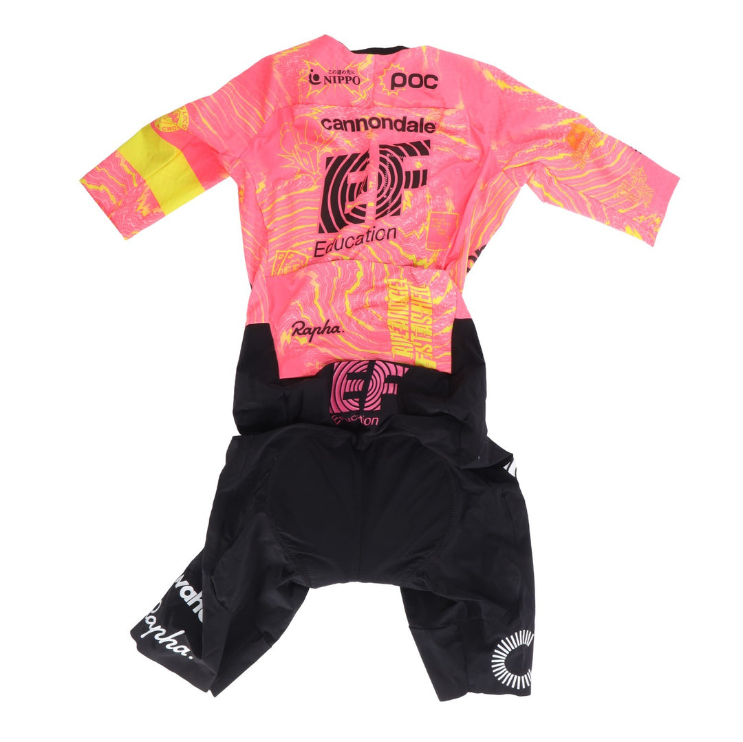 Rapha EF Cannondale Pro Team Women Short Sleeve Cycling Roadsuit SMALL Road Bike