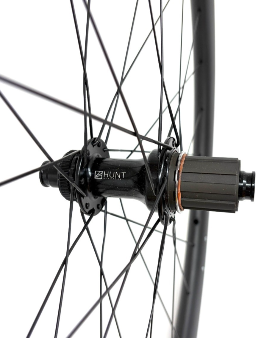 HUNT 40 Carbon Gravel Race Tubeless REAR Wheel Shimano 11s 700c TA Cross Bike