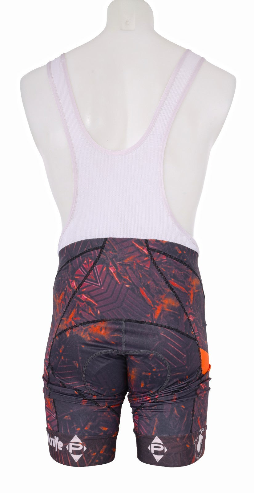 Panache Angry Bovine Deer Knife Bib Shorts Men XL CAMO Road Bike Cycling Gravel