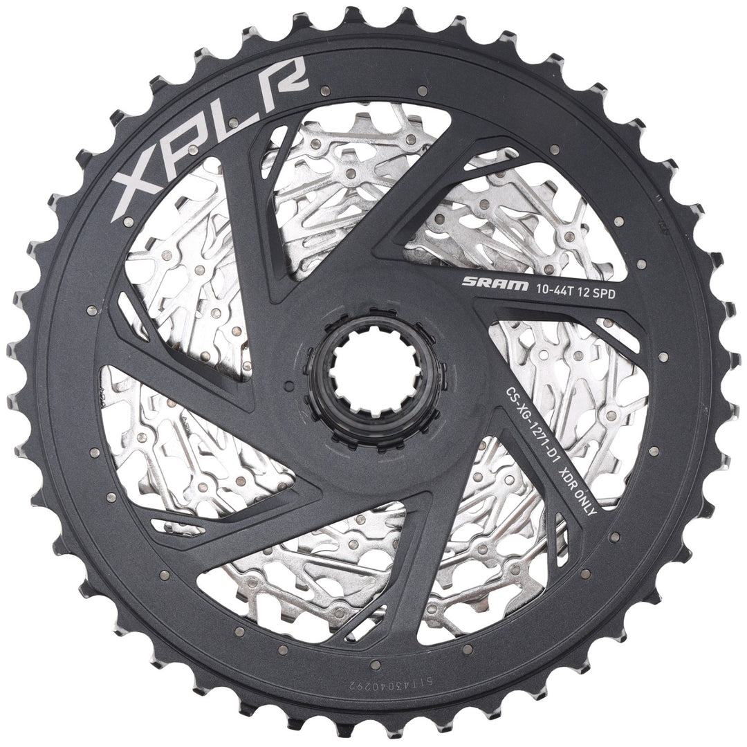 SRAM Force XPLR 10-44T Gravel Bike 12 Speed Cassette CS-XG-1271-D1 XDR Road