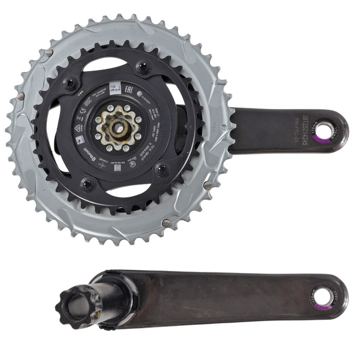 SRAM Force D1 DUB AXS 2x 12s Power Meter Crankset 48/35T Quarq 170mm Gravel Bike