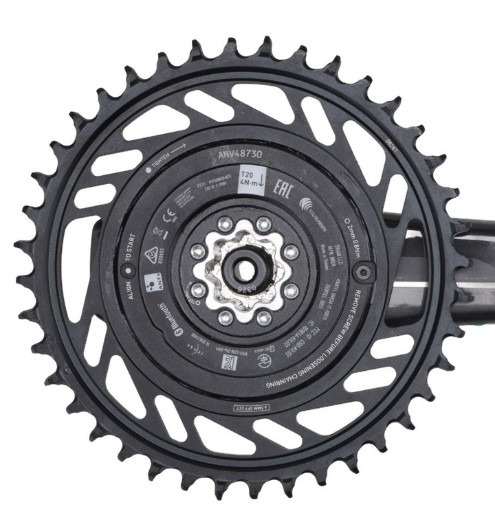SRAM Red AXS XPLR E1 DUB Wide 1x 13 Spd Carbon Power Meter Crankset 172.5mm 40T