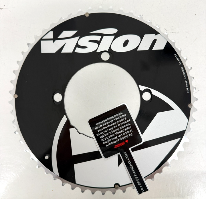 FSA Vision Powerbox Aero Outer Chainring 56T 110 BCD 4-Bolt Time Trial Triathlon
