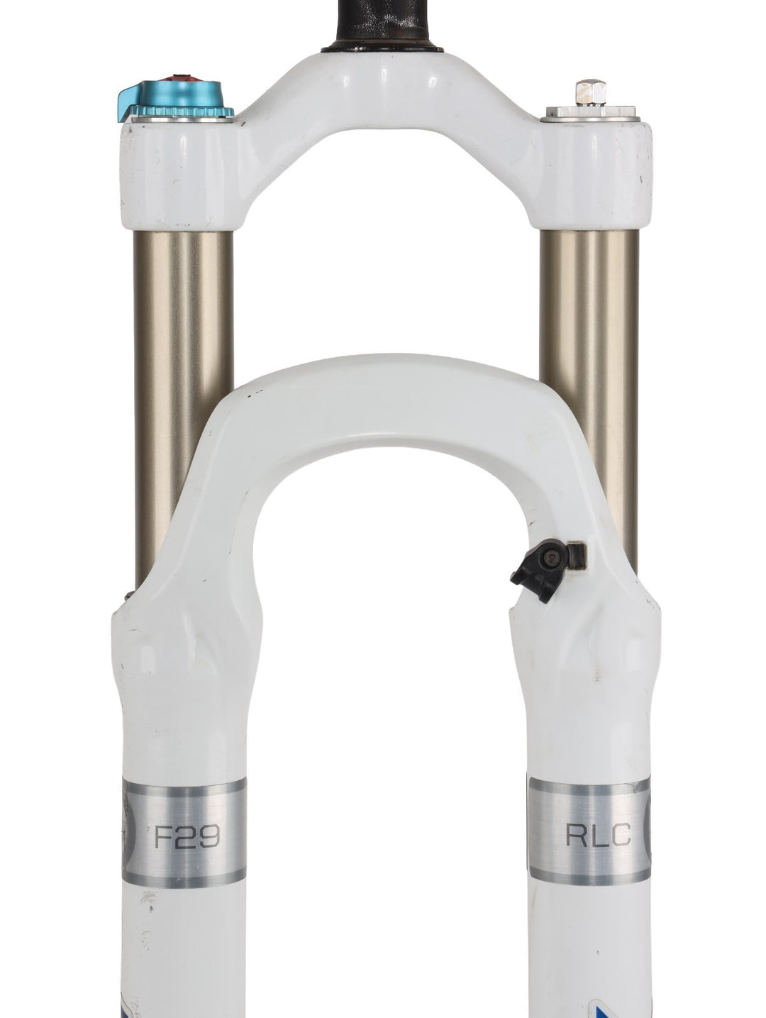 Fox Factory F29er RLC100 Disc 32 Mtn Bike Fork 29" 100mm Lockout White QR MTB