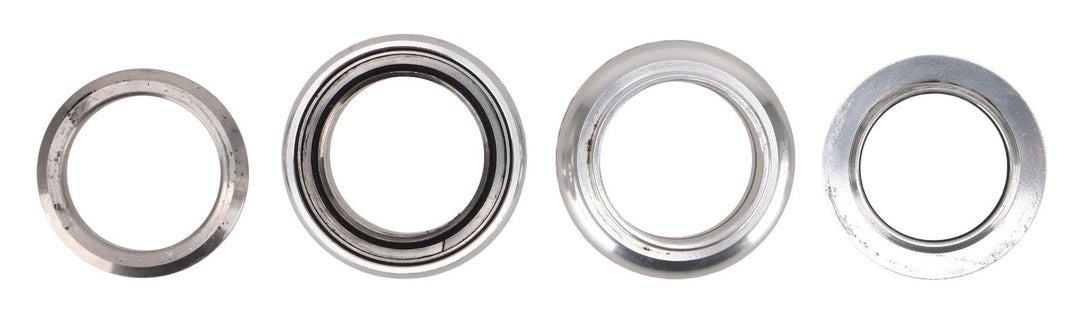 Chris King NoThreadSet External Cup Road Bike Headset 1 1/8" 34mm SILVER MTB