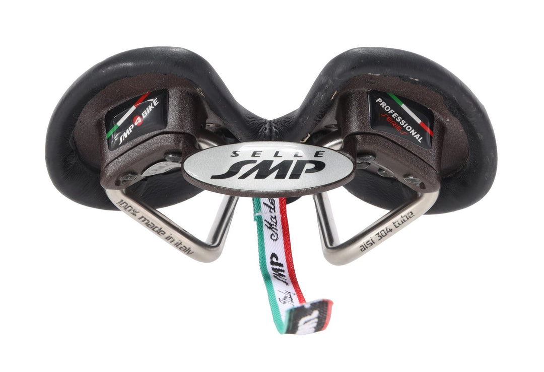 Selle SMP Vulkor Carbon Shell Road Bike Saddle 136mm BLACK 7 x 7mm AISI Steel